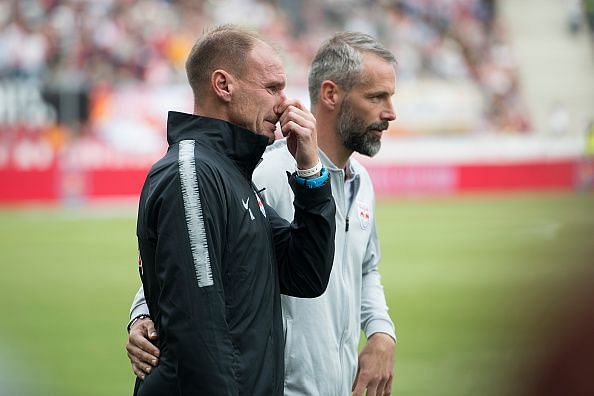 Marco Rose's side were not able to create too much in possession.